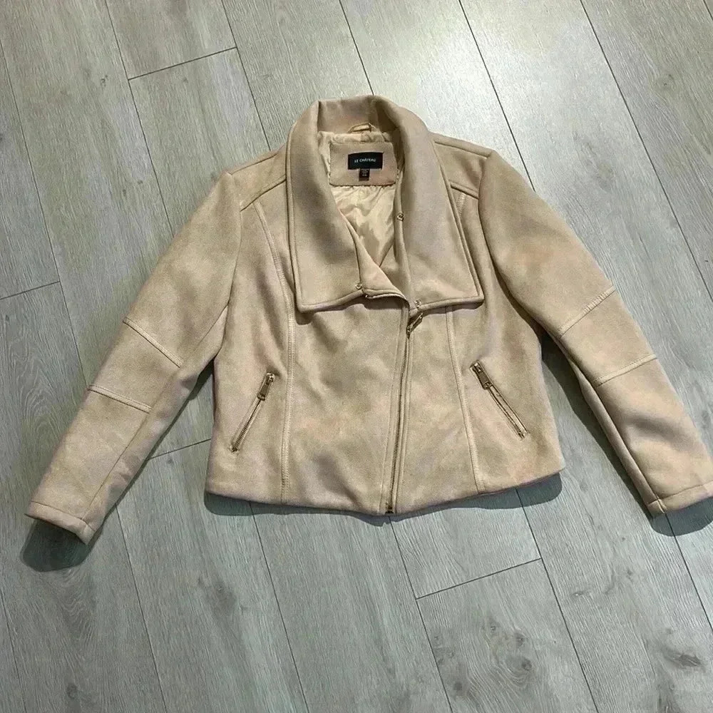 Le chateau Women’s faux suede jacket size S - Picture 4 of 7